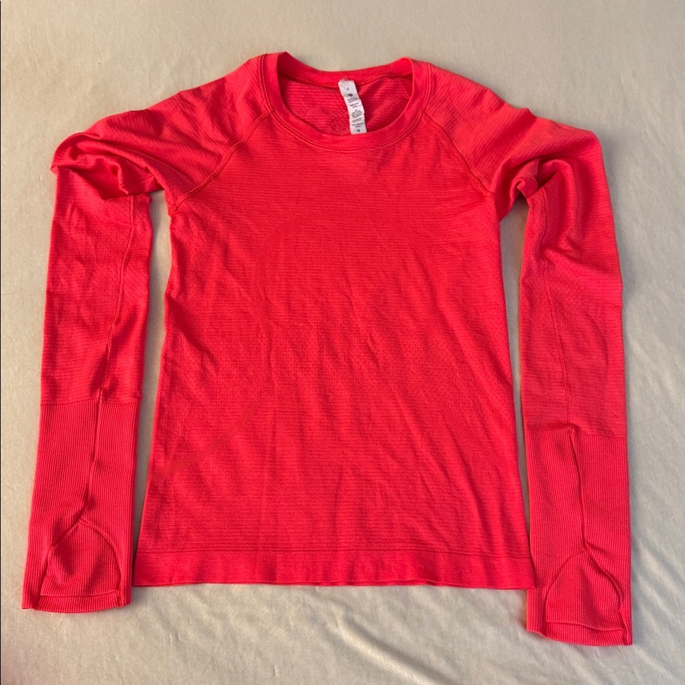 Lululemon Swiftly Longsleeve hot pink